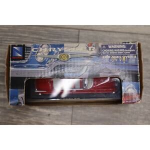 Chrysler C-300 1955 Red Convertible Car 1:43 Scale Diecast Case Collectible